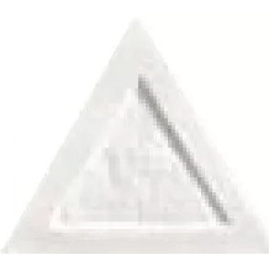 N00033 FIGURES TRIANGLE DOBLE NATURAL 15.9х18 0