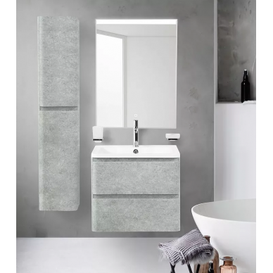 Тумба для ванной BelBagno Albano (ALBANO-600-2C-SO-CVG) 60 см, Cemento Verona Grigio 5