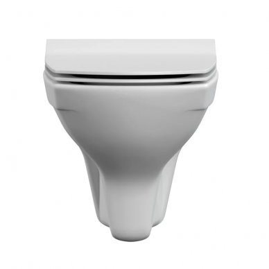 Чаша подвесного унитаза Cersanit Carina XL Clean On Slim (S-MZ-CARINA-XL-COn-S-DL-w) микролифт 7