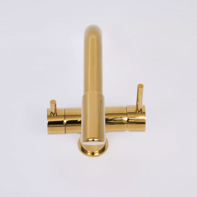 Смеситель для кухни Wasserkraft (A8377) под фильтр, глянцевое золото 9