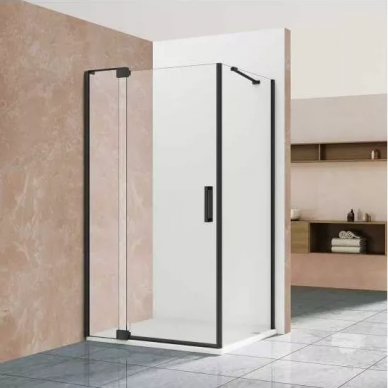 Душевой уголок Vincea Extra (VSR-1E901090CLB) 100x90 см, профиль черный/стекло прозрачное 6