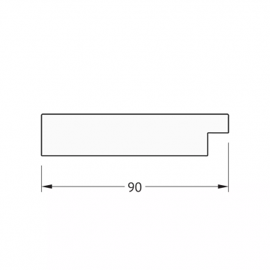 Зеркало Evoform Defenite floor (BY 6008) (82 см) (чеканка золотая) 5