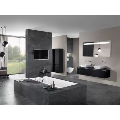 Квариловая ванна Villeroy & Boch Subway 3.0 (UBQ180SBW2DV-01) 180x80 см (с ножками) 8