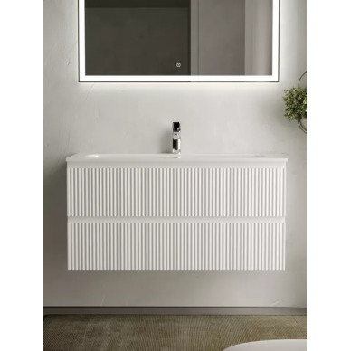 Тумба для ванной Sancos Snob R SNR100W 99.5 см Bianco 5
