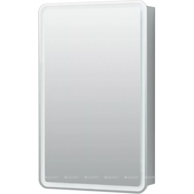 Зеркальный шкаф Aquanet Оптима 50 (00311859) с LED подсветкой 7