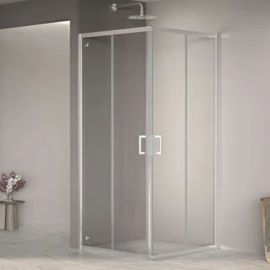 Душевой уголок RGW Passage PA-030 3508103077-11 70x70 см, стекло прозрачное, профиль хром 0