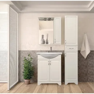 Тумба для ванной Style Line Олеандр ЛС-00000199 65 см, рельеф пастель 4