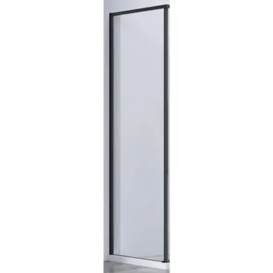 Боковая панель Vincea Slim-N VSG-5SN100CLB 100x195 см, профиль черный/стекло прозрачное 0