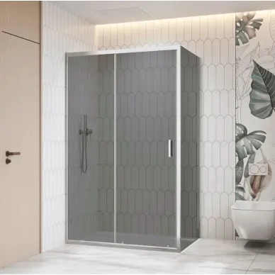 Душевой уголок RGW Classic CL-133 150x90 профиль хром/стекло тонированное 0
