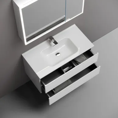 Тумба для ванной Sancos Folk FL90W 89см, Bianco 7