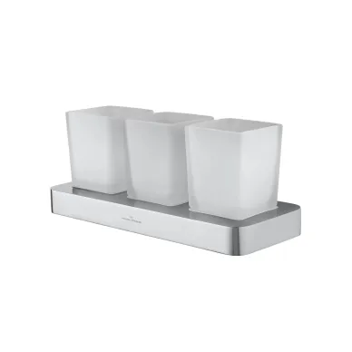 Стакан Wonzon & Woghand Lotte WW-8338 тройной, хром 0