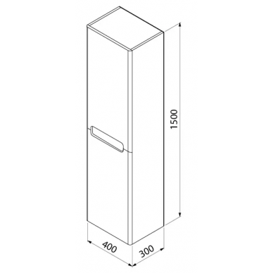 Пенал Iddis Edifice (40 см) (EDI40G0i97) фисташково-серый 5
