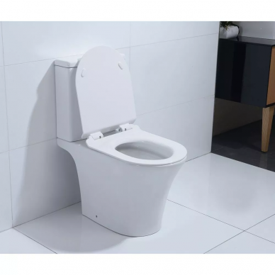 Унитаз напольный Orans Ceramic (OLS-WM9907) безободковый с микролифтом 2