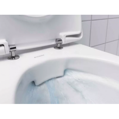 Инсталляция Geberit Duofix (458.124.21.1) в комплекте с унитазом Renova Rimfree (500.801.00.1) микролифт 14