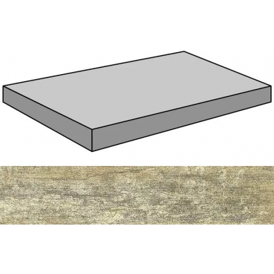 Nanofacture Beige Nat Gradone Ang 44.63x89.46 0