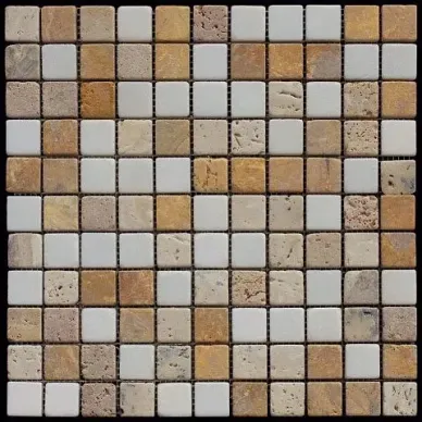 MT-02-25T (MT-02) мозаика Мрамор 25x25 305х305 0