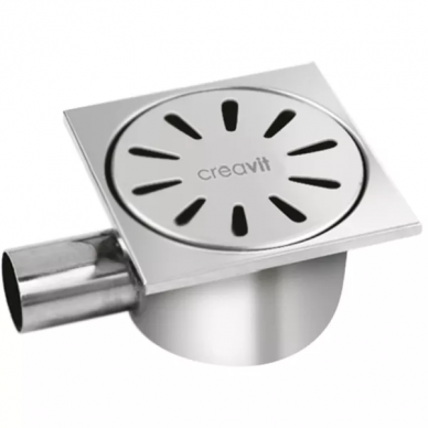 Трап для душа Creavit (FS112) с боковым выпуском 0