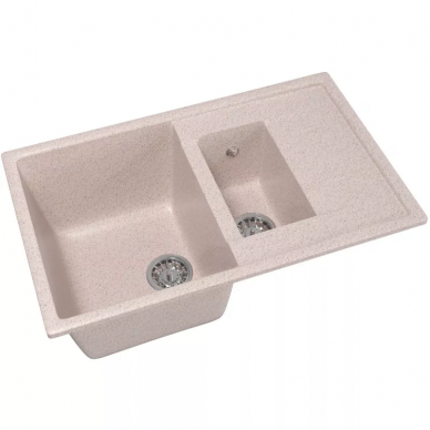 Мойка кухонная Mixline ML-GM22	(525173)	песочный 3