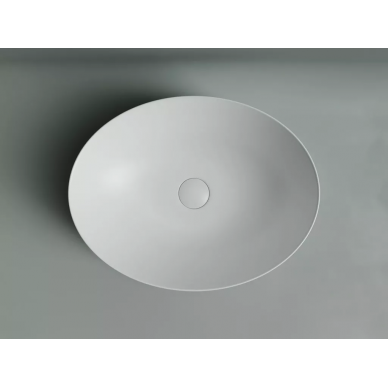 Раковина накладная Ceramicanova Element (CN6017MW) 52 см, белый матовый 6