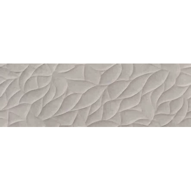 HIU092D Haiku рельеф серый 25x75 0