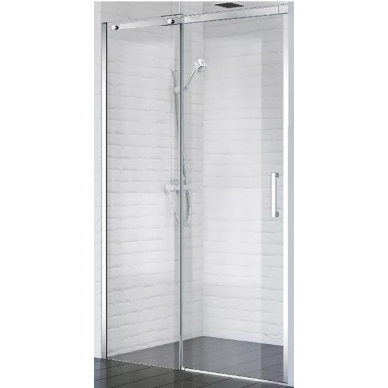 Душевая дверь BelBagno Acqua BF1 (ACQUA-BF-1-110-C-Cr) профиль хром/стекло прозрачное 0