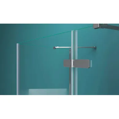 Душевой уголок BelBagno Kraft (KRAFT-A-12-80-C-Cr-R) 80х80 см, профиль хром/стекло прозрачное 8