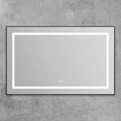 Зеркало BelBagno Kraft (SPC-KRAFT-1085-685-TCH-WARM-NERO) 108,5 см, черный 6