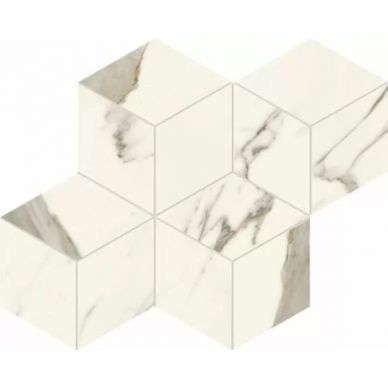 AF8M Marvel Calacatta Sublime Mosaico Esagono Silk 30x35 0