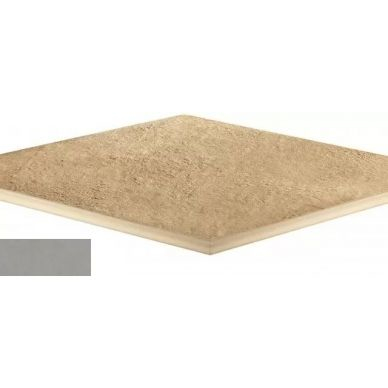 620090000931 Rinascente Grey Round Angolare LASTRA 20mm 60x60 0