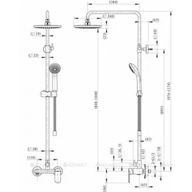 Душевая система Bravat Opal (F9125183CP-A1-RUS) 6