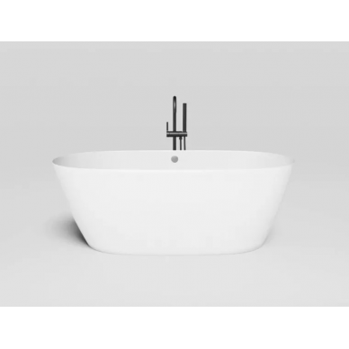 Ванна из литого мрамора Salini Sofia Light (103711G) (165x75 см) (S-Sense) белая глянцевая 6