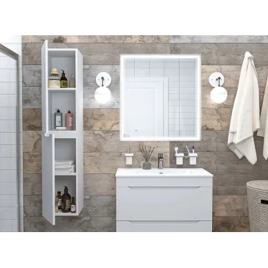 Пенал Aquanet Практика 330461 30 см, белый матовый 1