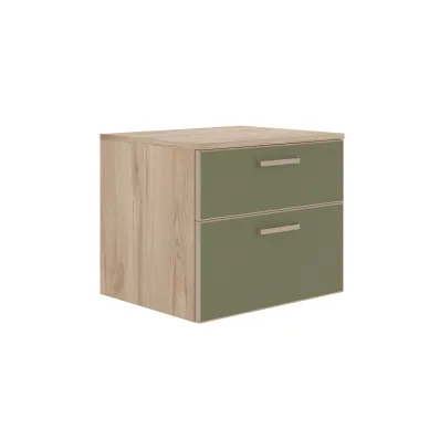 Тумба для ванной ORKA Salerno 3008777 60 см Sardinia/светлое дерево, ручки золото 0