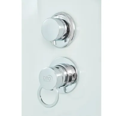 Душевая кабина DTO D D01SEL 100x100x220 см, с электрикой 5