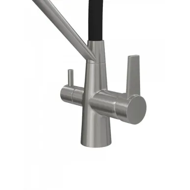 Смеситель для кухни Teymi Solli T10272 сатин/чёрный 13