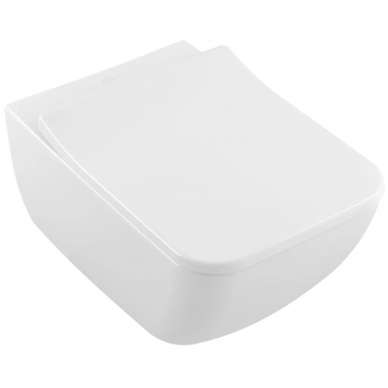 Инсталляция Villeroy & Boch (92246100) кнопка белая в комплекте с унитазом Legato (5663RL01) с крышкой микролифт 5