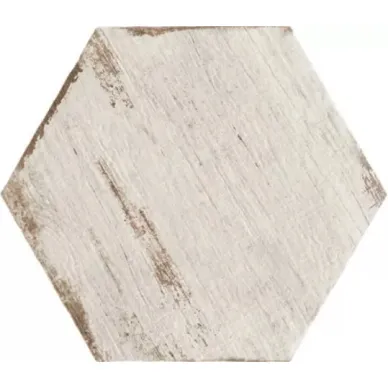 Retro Hex Blanc 36x41,5 0