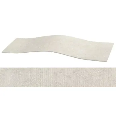Sybarum 7.0 White Scavato Curve-15 14.73x59.55 0
