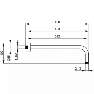 Душевой набор Ideal Standard Esla (BD002XC) 6