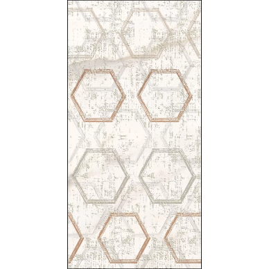 589002003 Декор Apulia Oro Hexagone 31,5х63 0