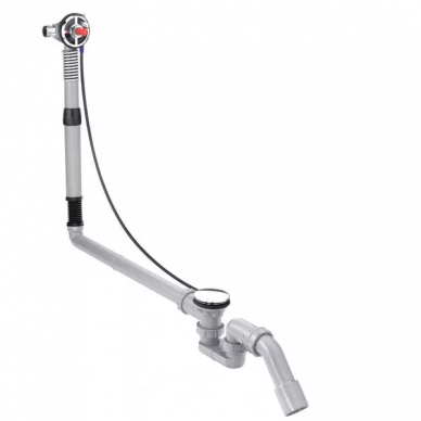 Слив-перелив для ванны Hansgrohe Exafill S (58116180) для нестандартных ванн 0