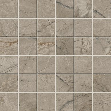 610110001062 Forte dei Marmi Mystic Grey Mosaic Cer 30x30 0