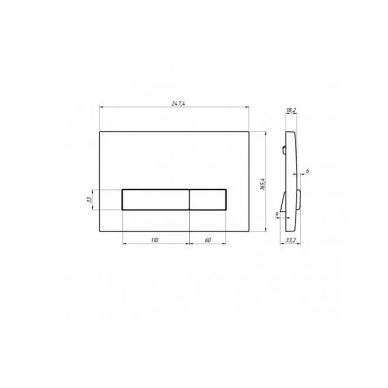 Инсталляция Berges Atom Line 410 + Albit S Rimless + кнопка белая, в комплекте с унитазом (белый), безободковый, с сидением микролифт 10