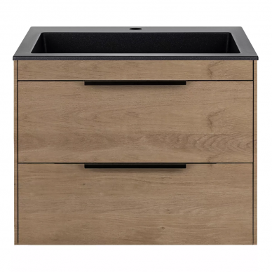 Тумба для ванной Vincea Chiara 2D 600 (VMC-2C2600NO) (60 см) (N.Oak) 7