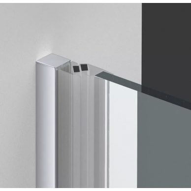 Душевая дверь Vincea Alpha (VDP-3AL800CL) 80x195 см, профиль хром/стекло прозрачное 4