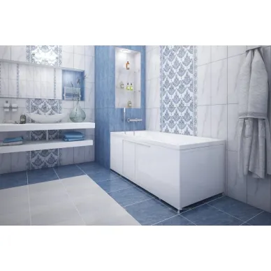 Панель фронтальная Aquanet Kupe 342790 179x56 см, раздвижная 2