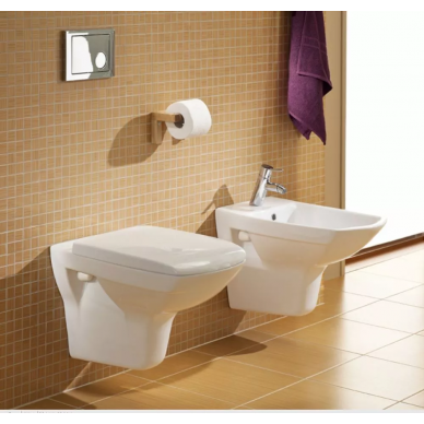 Чаша подвесного унитаза Cersanit Carina Clean On (S-MZ-CARINA-COn-DL-w) микролифт 5