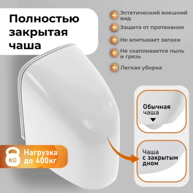 Инсталляция для подвесного унитаза Grossman 900.K31.01.000+клавиша 700.K31.02.110.110 хром матовый+унитаз GR-4497SQC 5