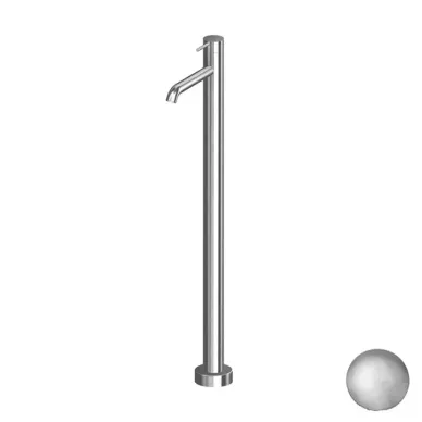 Gattoni Circle Two Смеситель напольный для раковины, цвет: Nickel Spazzolato 9109/90NS 0