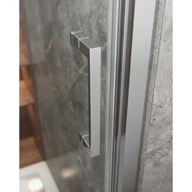 Душевой уголок Cezares Molveno MOLVENO-AHF-31-100/80-C-CR-IV 100x80 профиль хром/стекло прозрачное 2